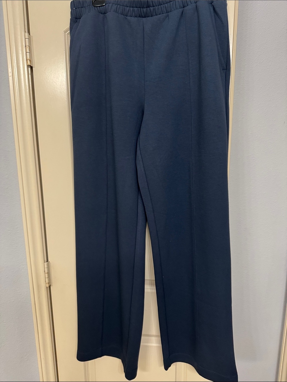 Old Navy Bounce Fleece Women's Navy Straight-Leg Pants XL TALL